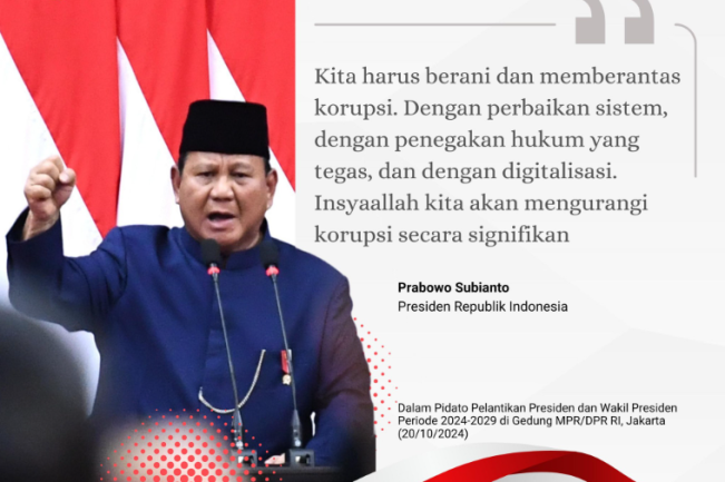 Isi Pidato Lengkap Presiden Prabowo Selama 53 Menit yang Mengguncang Emosi